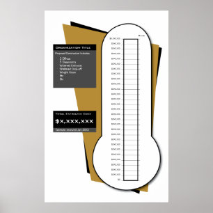 Poster Termômetro De Fundição, Incluindo Coluna Data