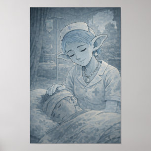 Poster Ternura / Enfermeira / Hospital