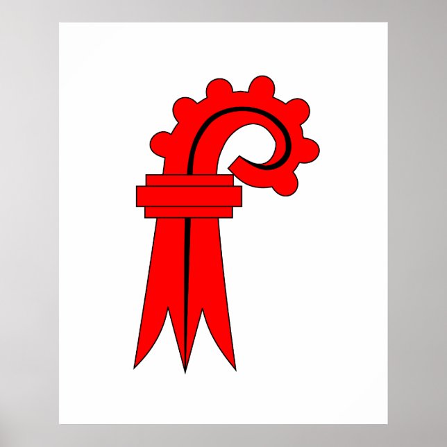 Póster Terra Basileia, Suiça (Frente)