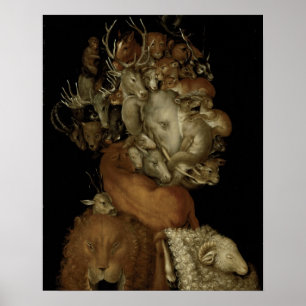 Póster Terra, c.1570 (óleo no painel)