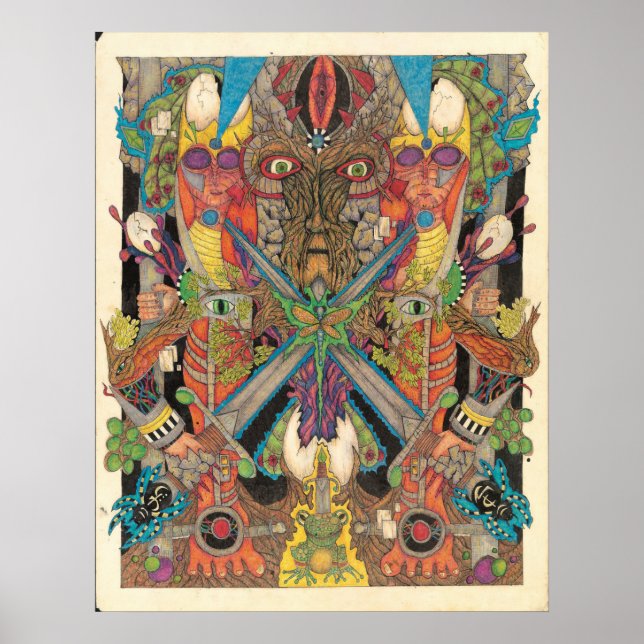 Poster Terra caminha mais devagar (passos na mãe) (Frente)