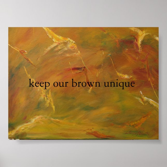 Póster terra castanha (Frente)