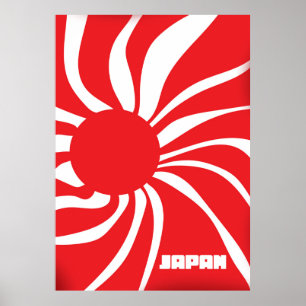 Poster Terra da Ascensão Sun - Japão