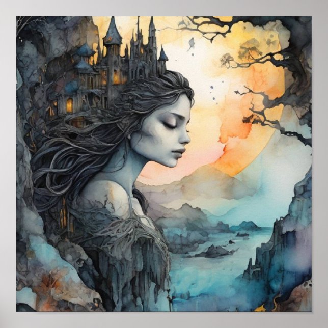 Poster Terra da fantasia (Frente)