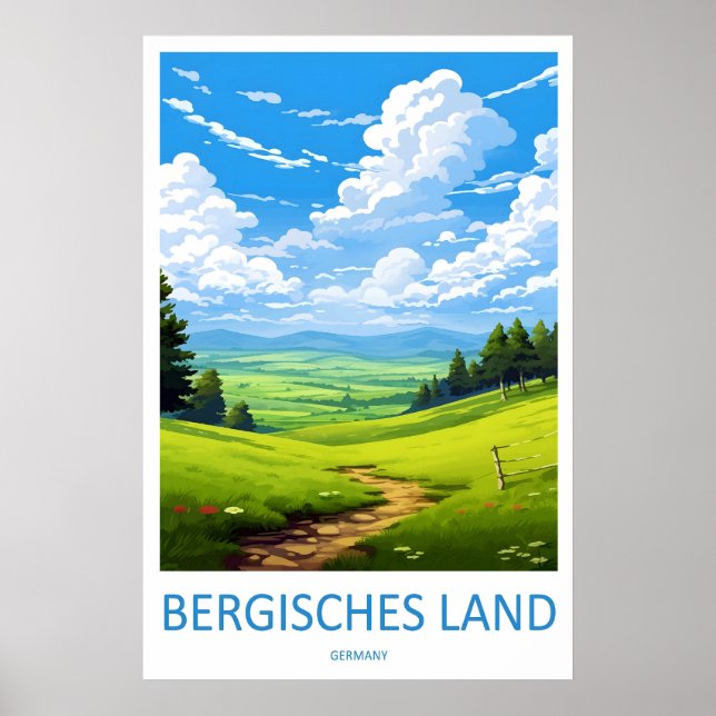 Poster Terra de Bergische 1 (Frente)