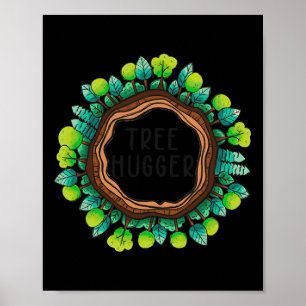 Poster Terra de Proteção Ambiental do Homem Árvore