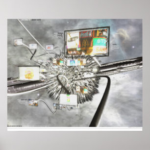 Poster Terra do planeta