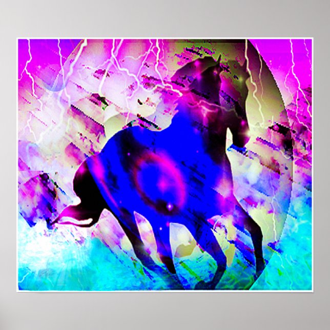 Póster Terra e céu (Frente)