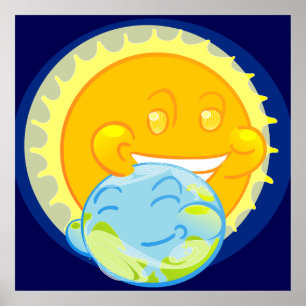 Poster Terra e Companheiro Solar