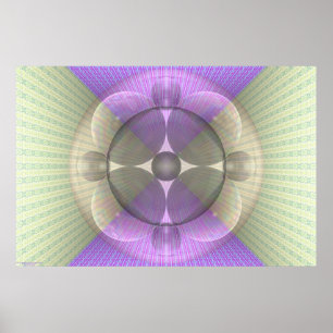 Póster Terra e Marte Cross Per Martineau