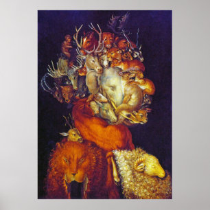 Poster Terra - Giuseppe Arcimboldo