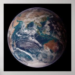 Póster Terra: Hemisfério Leste