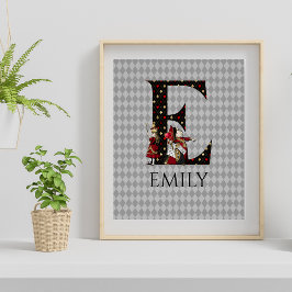 Poster Terra Maravilha Alice e Rainha dos Corações - Letr