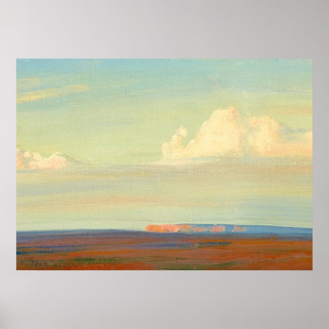 Poster Terra Navajo, Sudoeste de Chinle por Maynard Dixon (Frente)