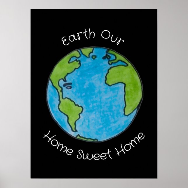 Poster Terra Nossa Doce Casa (Frente)
