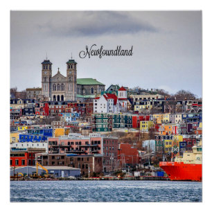 Póster Terra Nova, fotografia panorâmica de paisagem urba