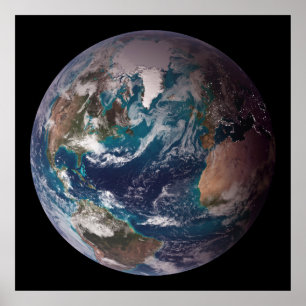 Póster Terra: O Hemisfério Ocidental