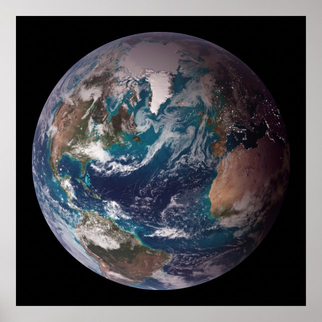 Póster Terra: O Hemisfério Ocidental (Frente)