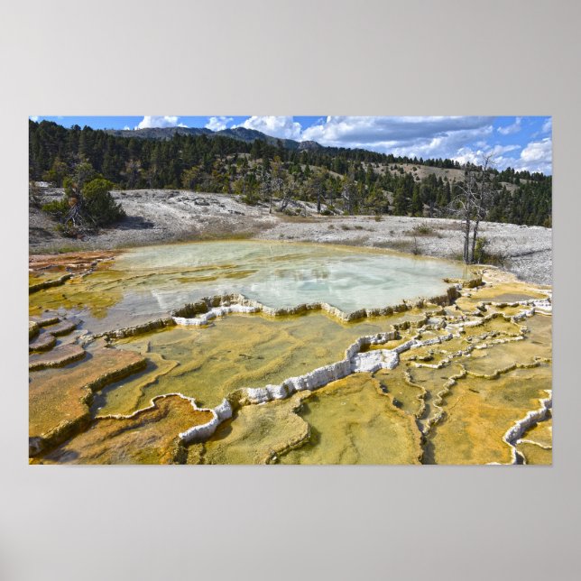 Poster Terraça Minerva Inferior, Parque Nacional de Yello (Frente)