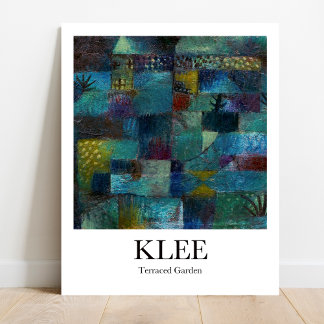 Poster Terraced Garden por Paul Klee