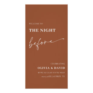 Póster Terracotta Na Noite Anterior Ao Sinal De Janto De