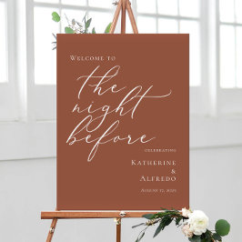 Poster Terracotta Na Noite Antes Do Ensaio De Boas-Vindas