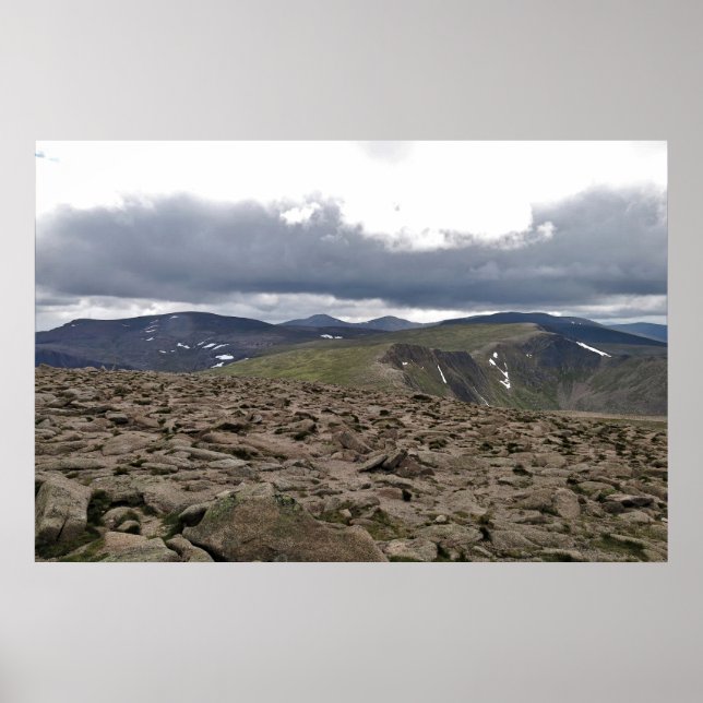 Poster Terras Altas da Escócia (Frente)