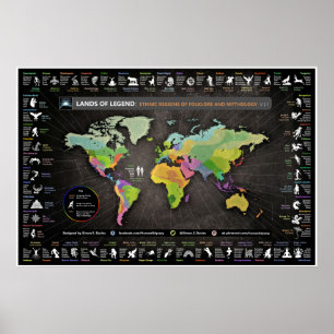 Póster Terras da legenda