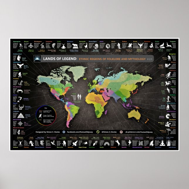 Póster Terras de Legenda (Frente)