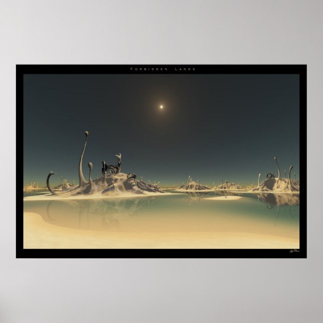 Póster Terras Proibidas (Frente)