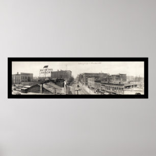 Póster Terre Haute, na foto 1913