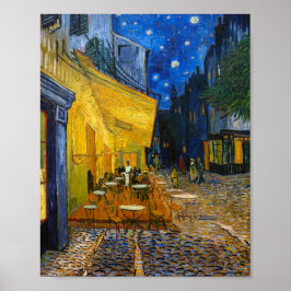 Poster Térrea do Café à Noite | Van Gogh |