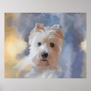 Póster Terrier Branco das Terras Altas Ocidentais
