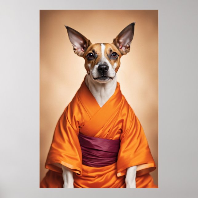 Poster Terrier Budista Brasileiro (Frente)