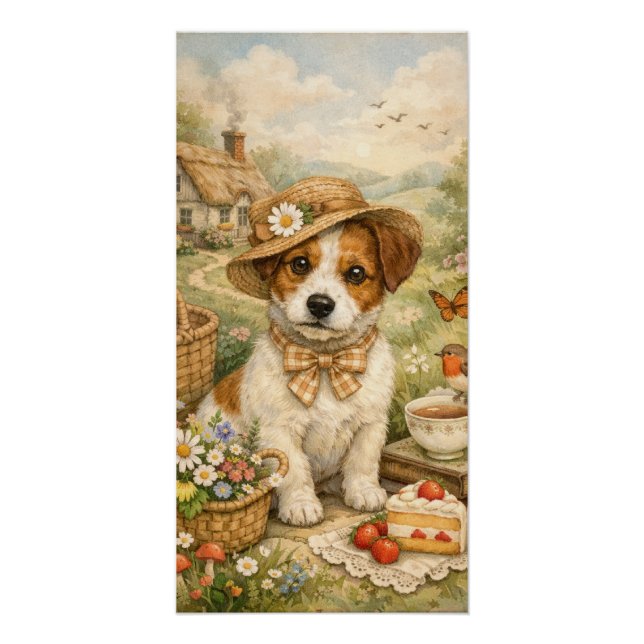 Póster Terrier Jack Russel (Frente)
