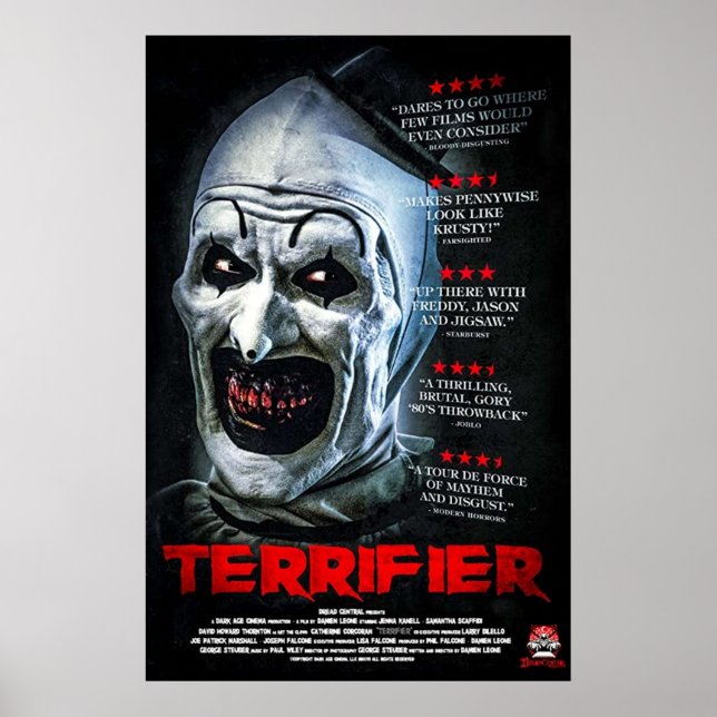 Poster Terrificador (Frente)
