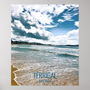 Poster Terrigal Central Coast NSW Austrália