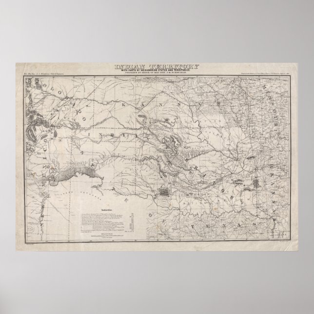 Póster Território Indiano (Frente)