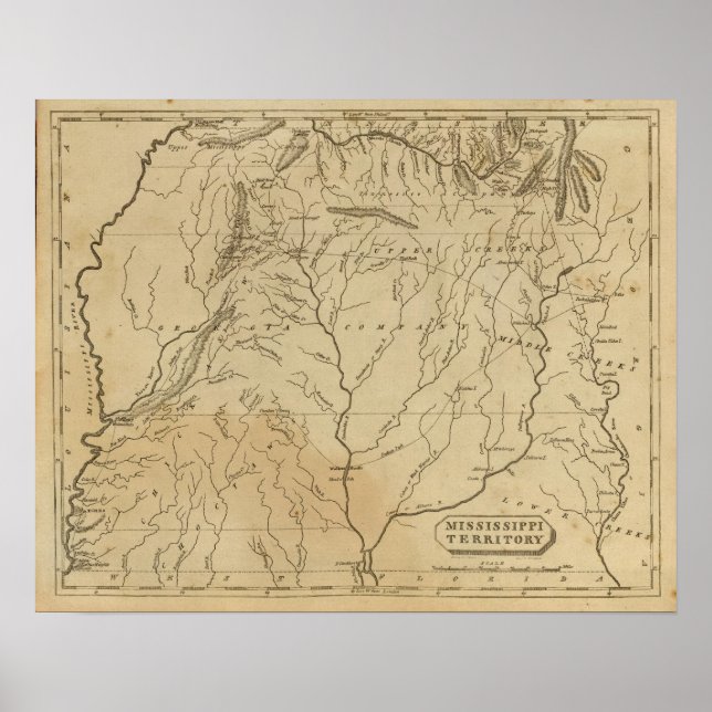 Póster Território Mississipi 3 (Frente)