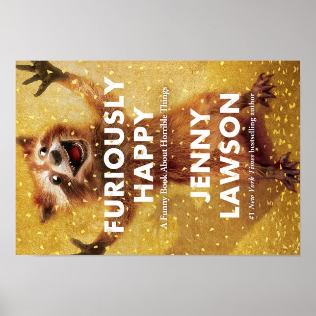 Poster terrivelmente feliz (Frente)