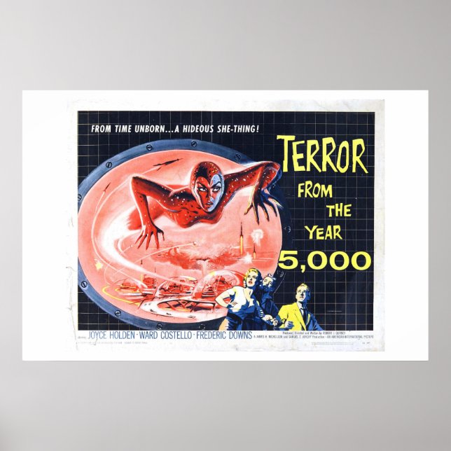 Poster Terror do ano 5000 (xl) (Frente)