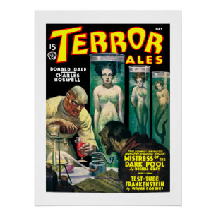 Póster Terror Tales (maio de 1940)