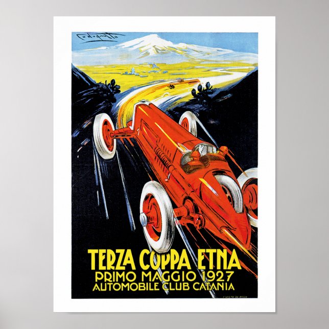 Poster Terza Coppa Etna (Frente)