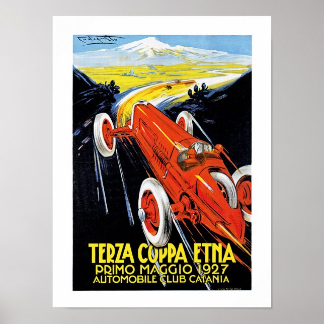 Poster Terza Coppa Etna (Frente)