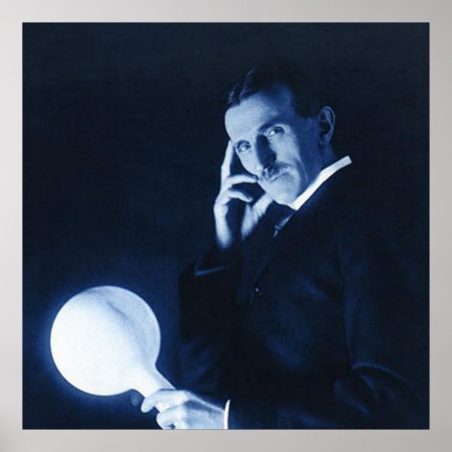 Poster tesla (Frente)