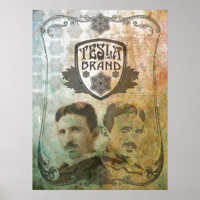 Póster TeslaBrand (Frente)