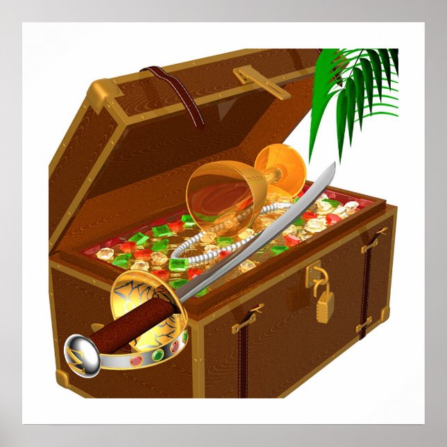 Póster tesouro (Frente)