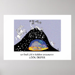 Póster Tesouros ocultos