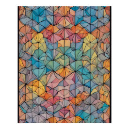 Póster Tesselação no Neoprene Nexus