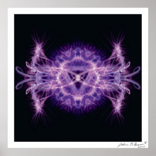 Póster Testa Chakra